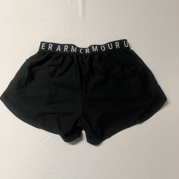 Under Armour Heat Gear Running Shorts Black Size Small Women's Athletic - Picture 2 of 7
